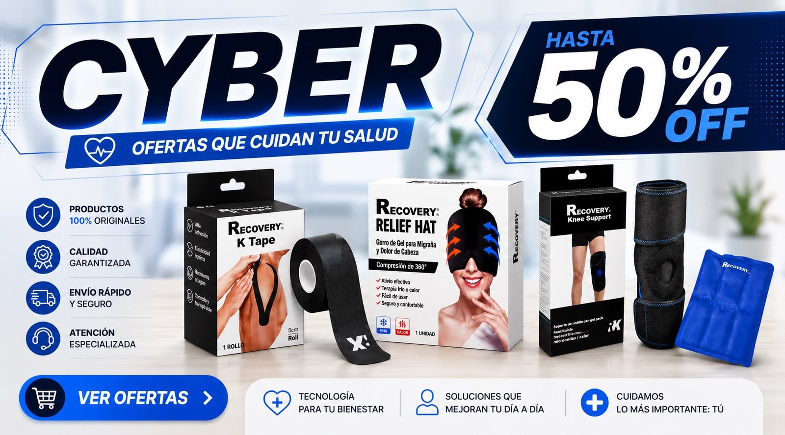 Cyber Days Recovery Chile — Hasta 50% OFF · Ver ofertas