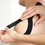 Tape Kinesiológico Precortado Negro 5 cm x 5mt