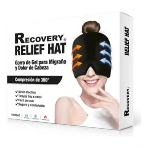 Compresa Gorro Gel 360° Frío y Calor Alivia Migraña
