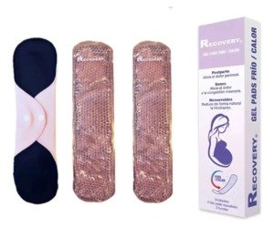 Compresa Postparto Alivia Dolor Perineal Frío/Calor 2 Unidades