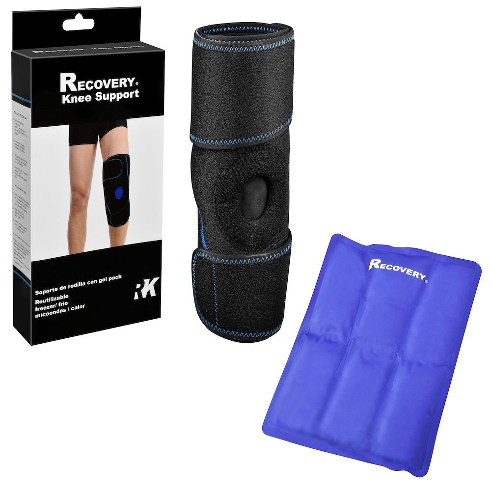 Soporte de Rodilla Recovery con Gel Pack Frío/Calor - Recovery Chile