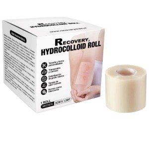 Rollo Hidrocoloide Cuidado de Heridas, Ampollas y Acné 5cm x 1,5mt