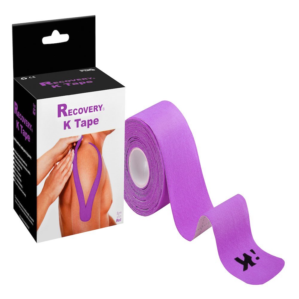 Recovery - K Tape Morado - 5 Cm X 5 Mt Precortada