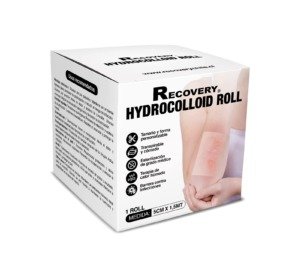 Rollo Hidrocoloide Cuidado Heridas, Ampollas, Acné 5cm x 1,5mt Blanco