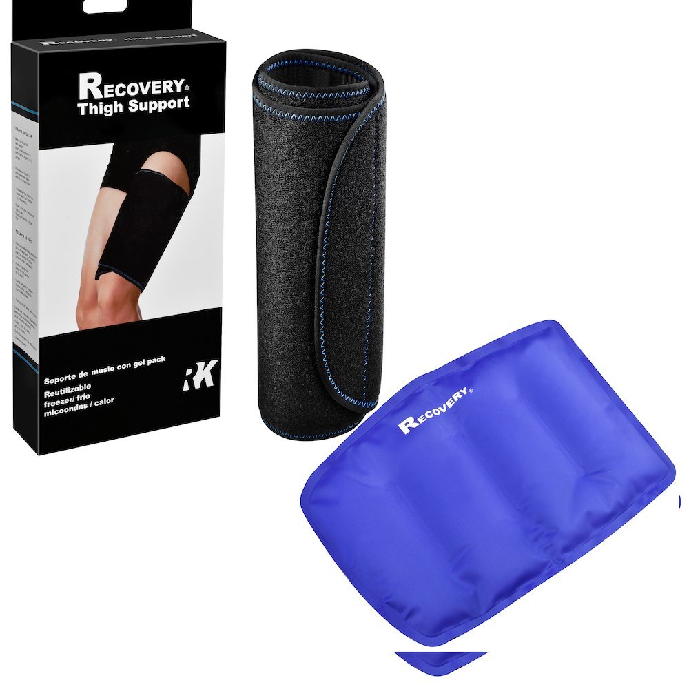 Recovery Soporte Muslo Con Gel Pack Para Frio / Calor