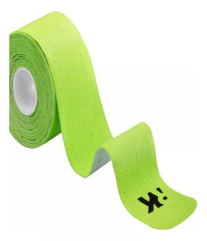 K Tape Recovery Verde 5 cm x 5 m - 20 Tiras Precortadas