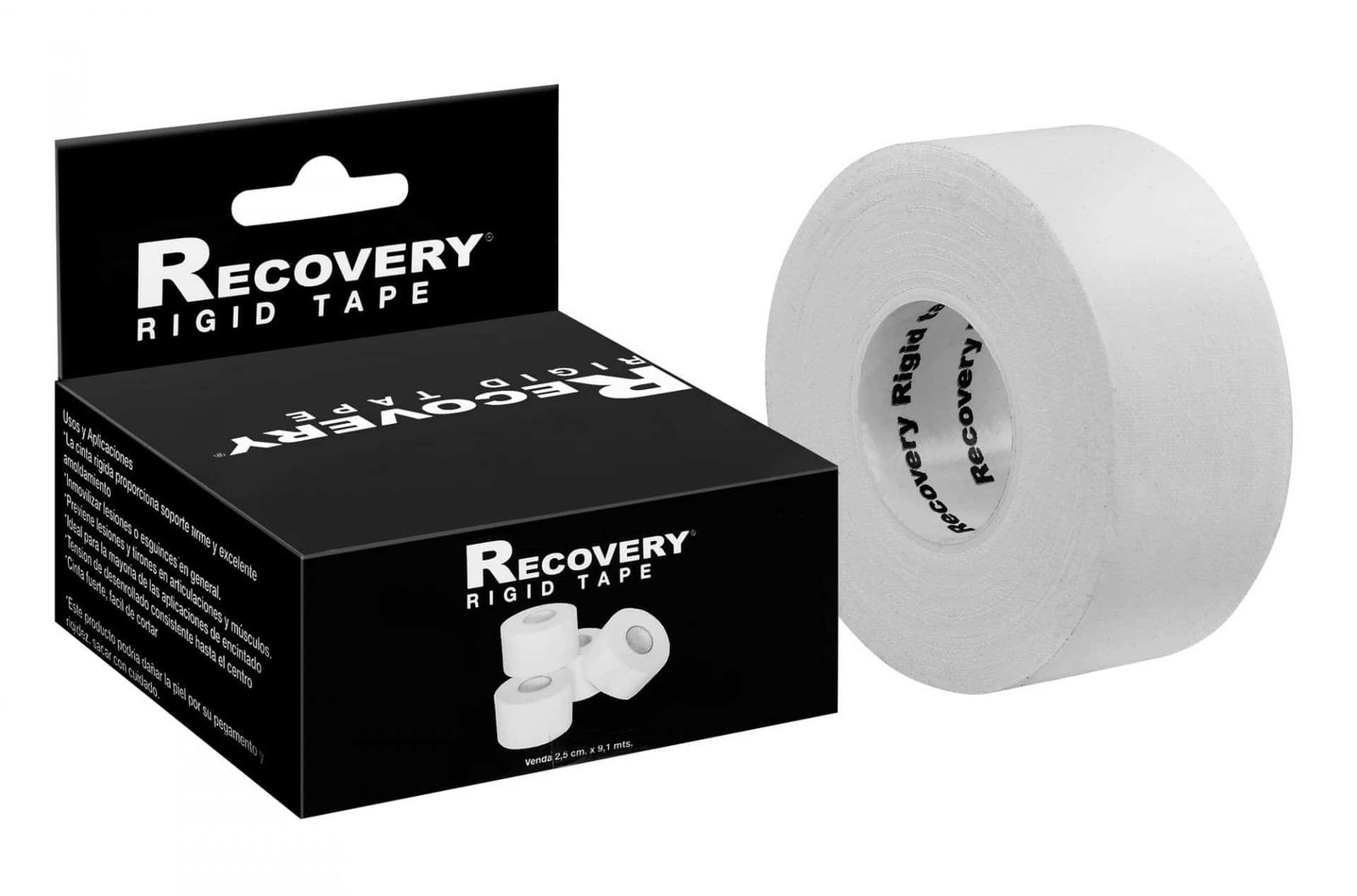 Tape Rígida Recovery 2,5 cm x 9,1 m | Rugby, Boxeo y Calistenia - Recovery Chile