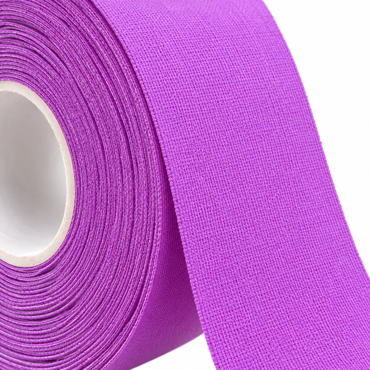 K Tape Recovery Morado 5 cm x 5 m – 20 Tiras Precortadas — detalle del tejido