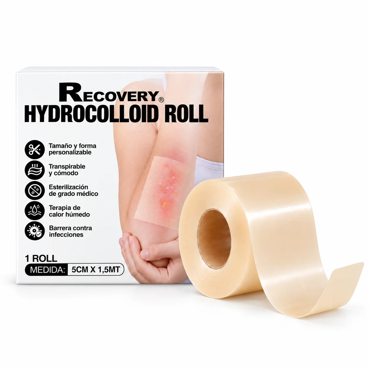 Rollo hidrocoloide Recovery - Recovery Chile