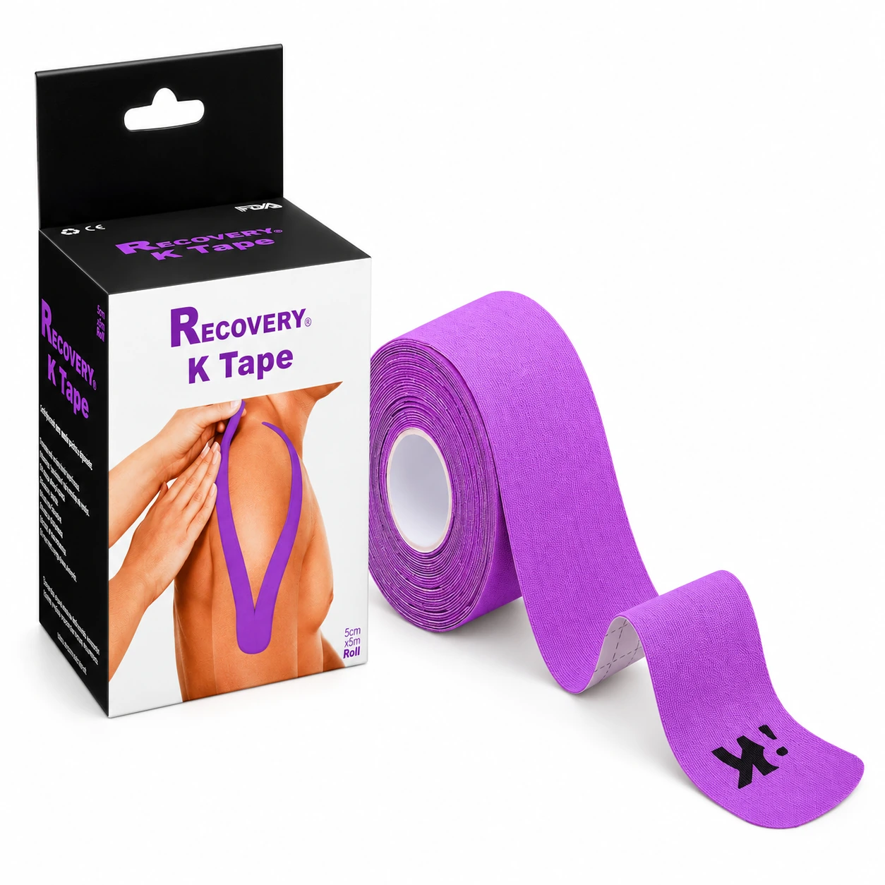 K Tape Recovery · morado - Recovery Chile