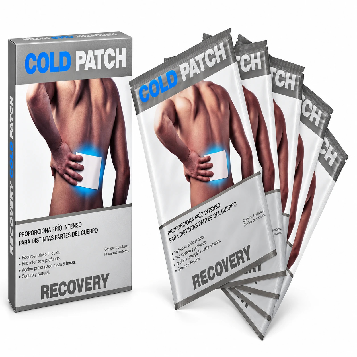 Parches mentolados Recovery - Recovery Chile