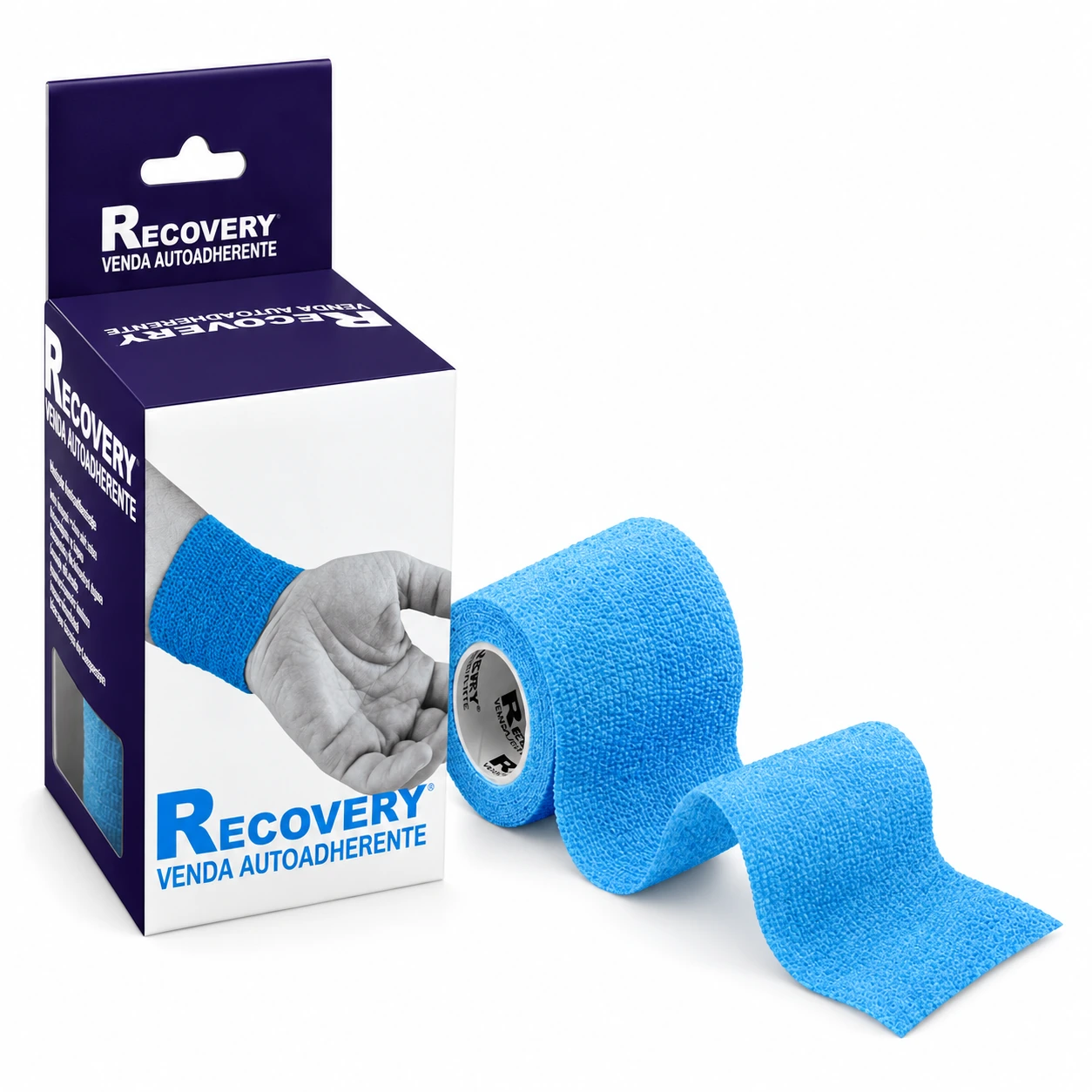 Venda autoadherente Recovery · azul - Recovery Chile