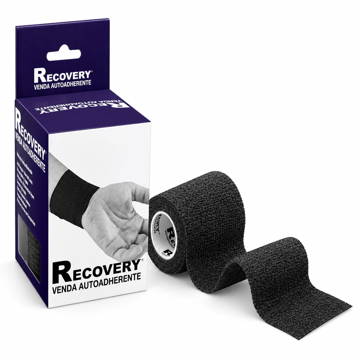 Venda autoadherente Recovery · negra - Recovery Chile