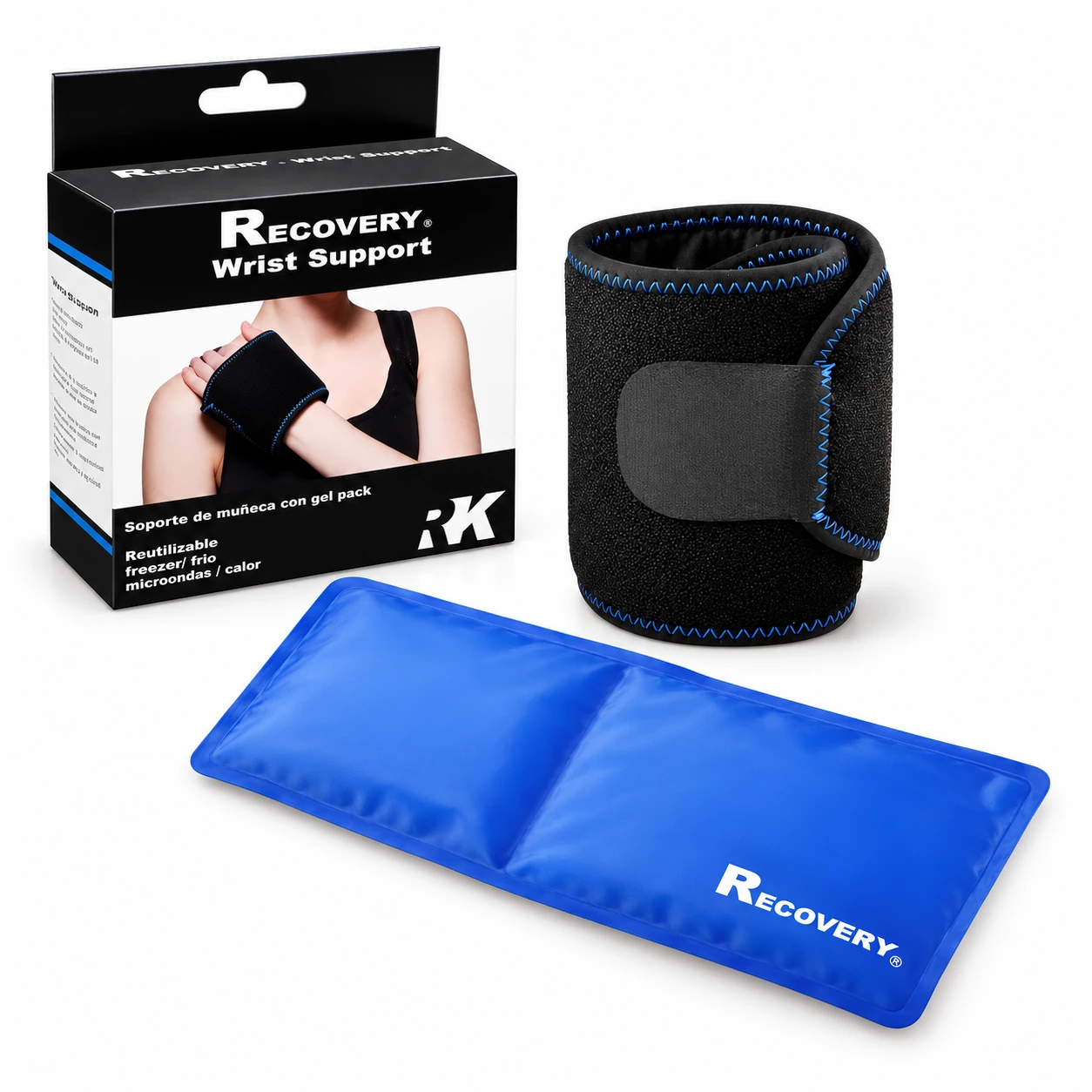 Soporte gel Recovery · muñeca - Recovery Chile
