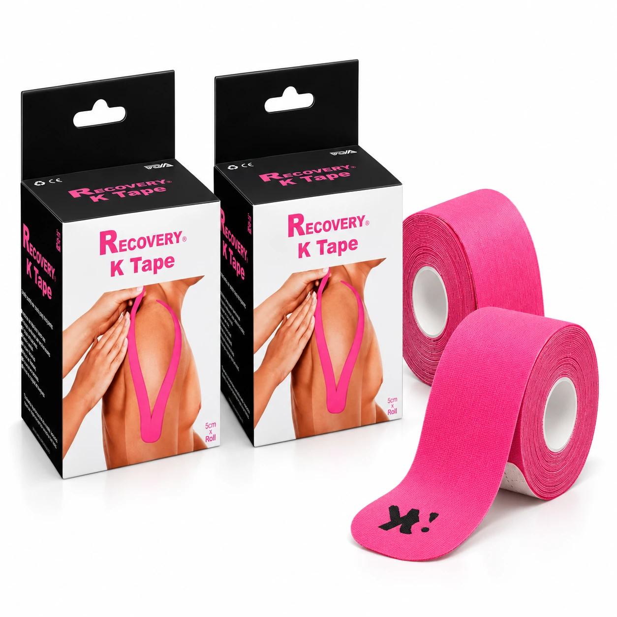 Duo K Tape Recovery · rosado - Recovery Chile