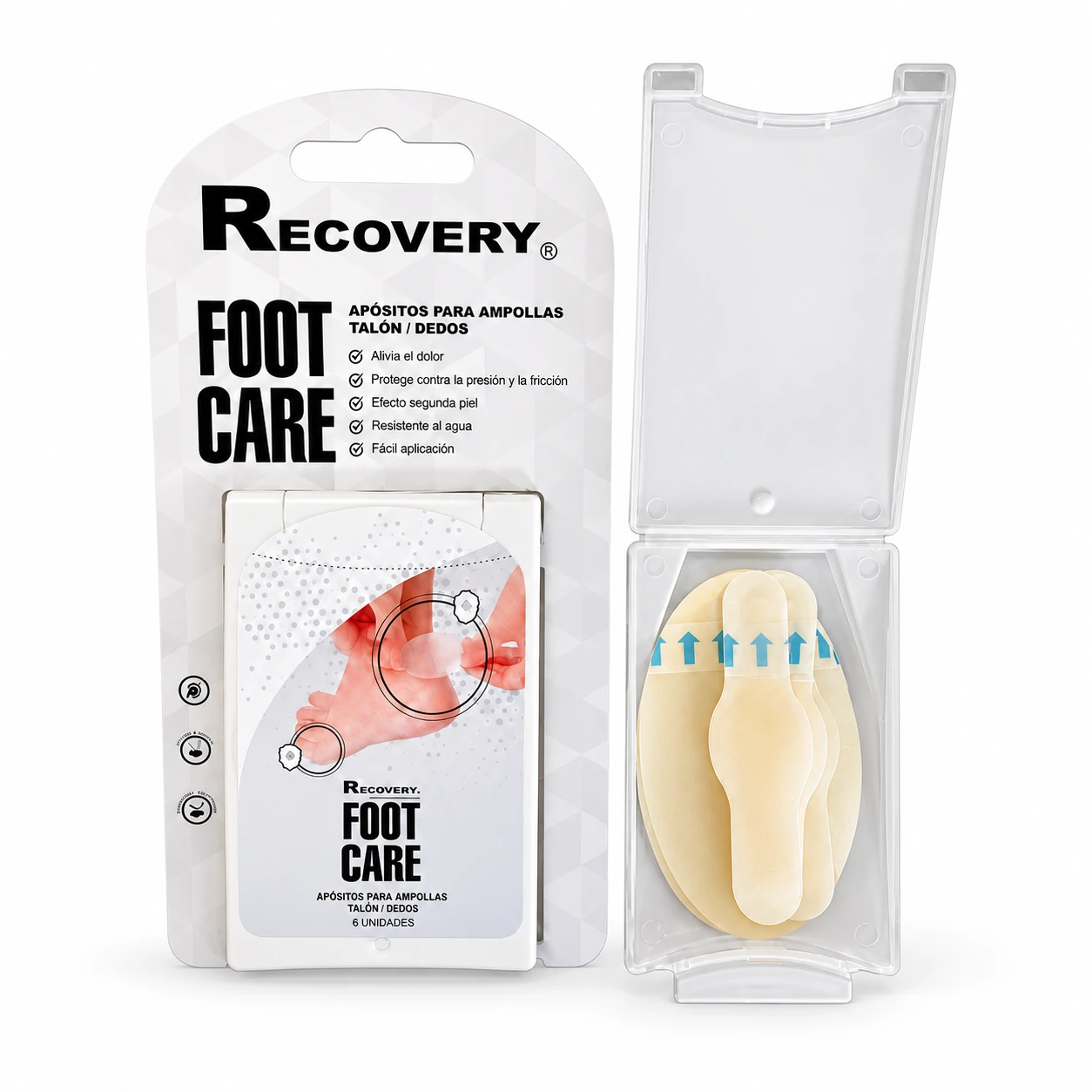 Parches para ampollas Recovery - Recovery Chile