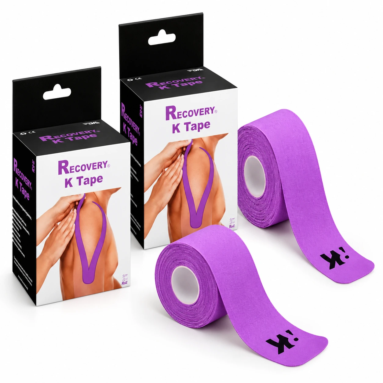 Duo K Tape Recovery · morado - Recovery Chile