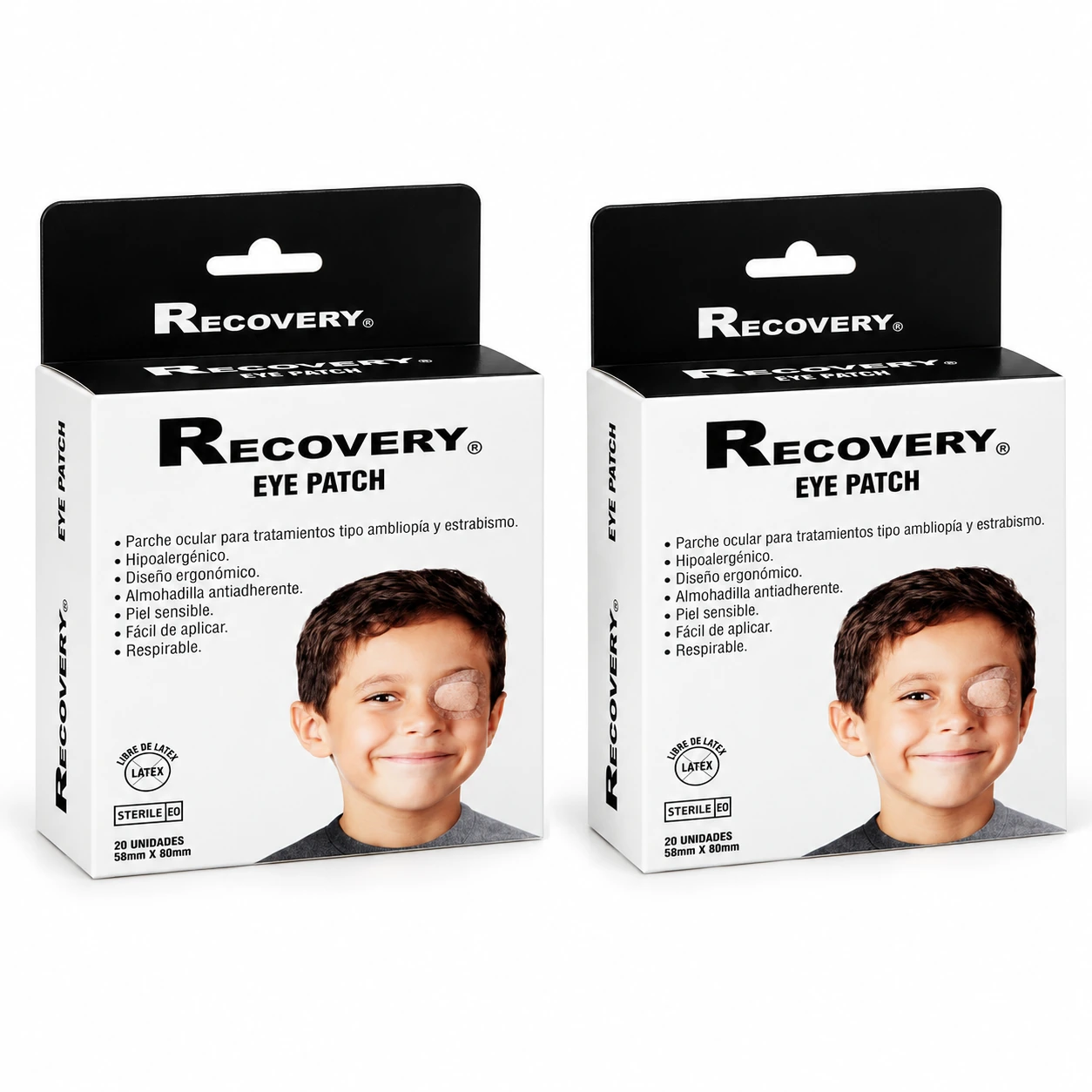 Duo parches oculares Recovery - Recovery Chile