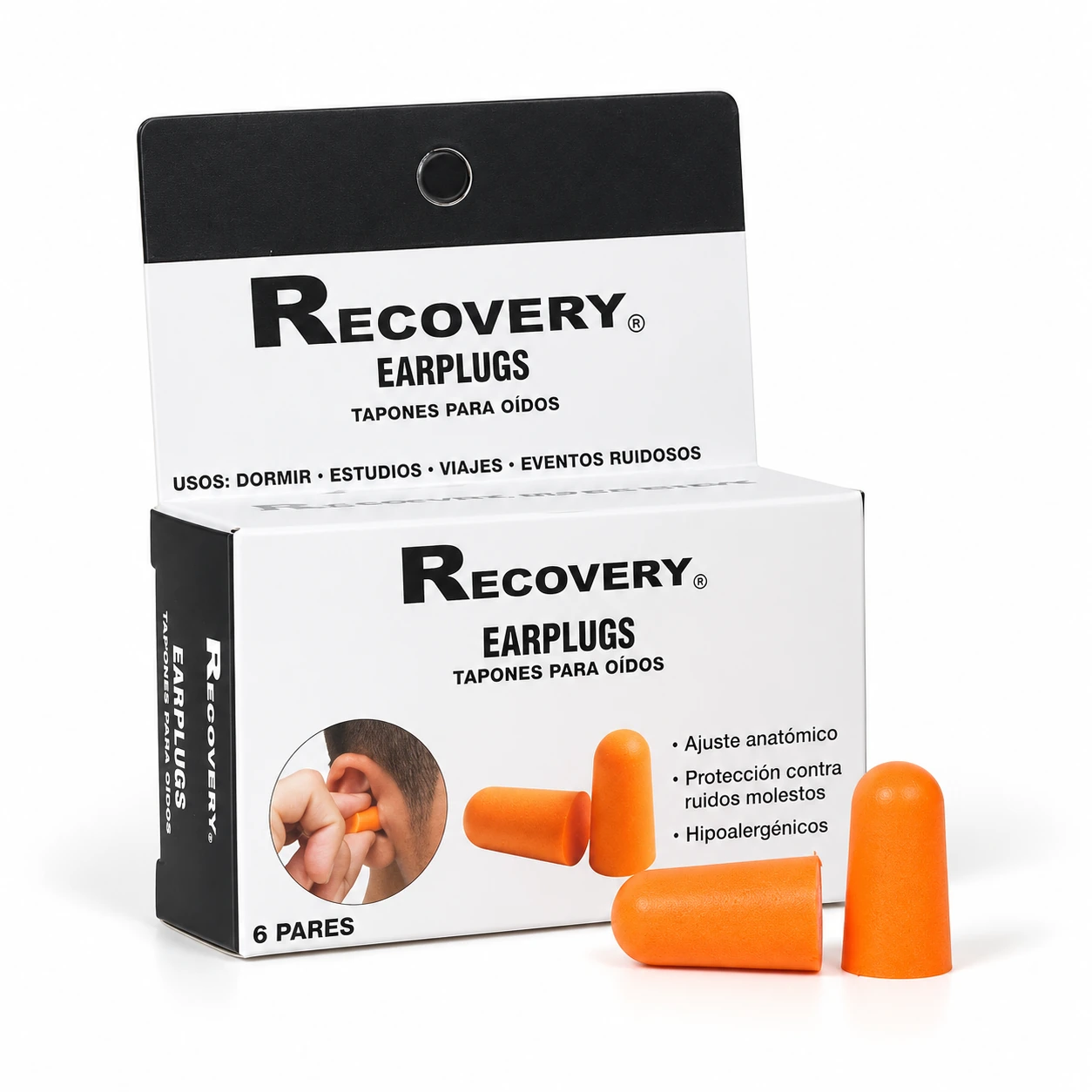 Pack tapones de espuma Recovery - Recovery Chile