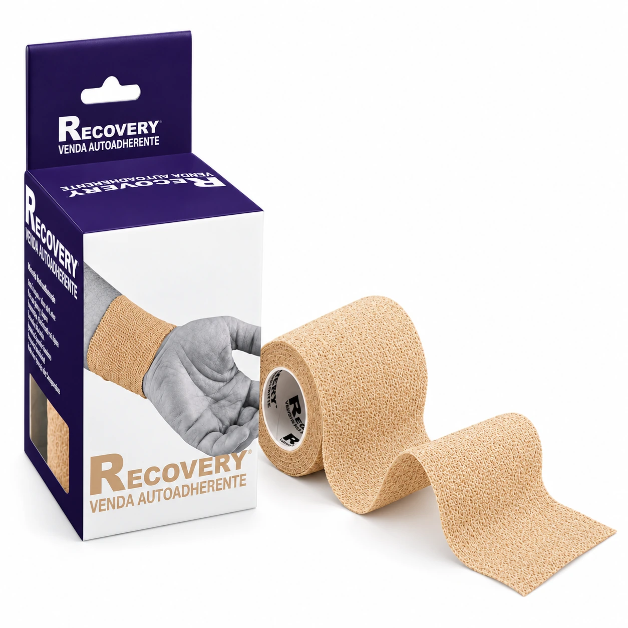 Venda autoadherente Recovery · color piel - Recovery Chile